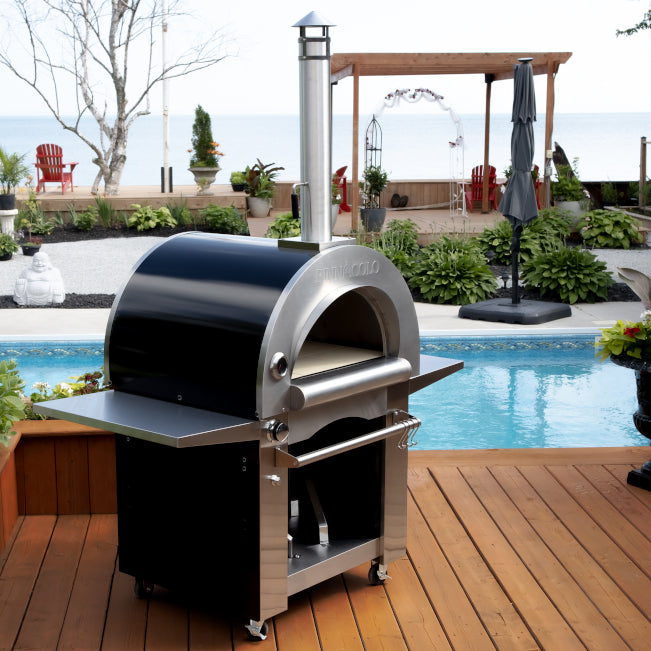 Pinnacolo IBRIDO Hybrid Pizza Oven Wood or Gas with FREE Accessories