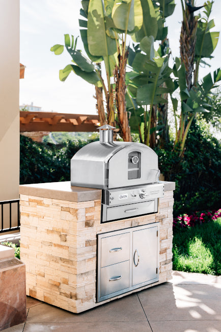 Summerset Grills "The Oven" Built-In or Countertop Gas Fired Outdoor Pizza Oven