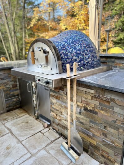 HPC Fire Villa Series Hybrid Dual Fuel Wood & Gas Burning Pizza Oven (Built-In)