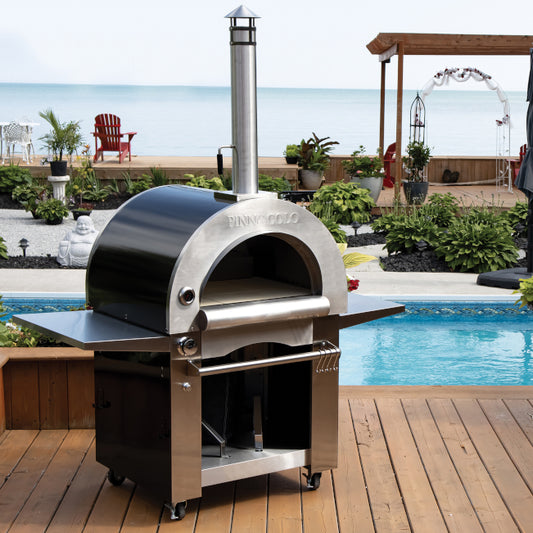 Pinnacolo IBRIDO Hybrid Pizza Oven Wood or Gas with FREE Accessories