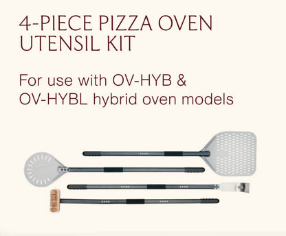 Summerset HYB-OAK 4-Piece Hybrid Oven Pizza Tool Kit Accessory