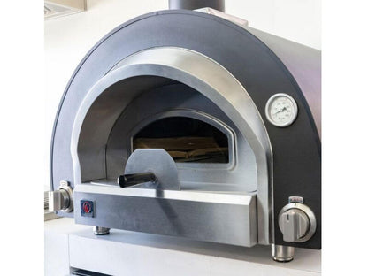 Summerset 32-Inch Countertop Hybrid Pizza Oven - Propane and Wood Fired Outdoor Cooking