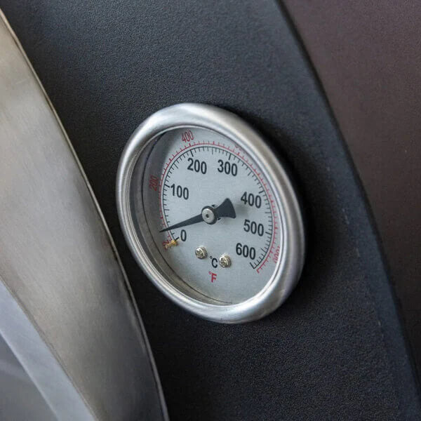 Summerset 32-Inch Countertop Hybrid Pizza Oven - Propane and Wood Fired Outdoor Cooking