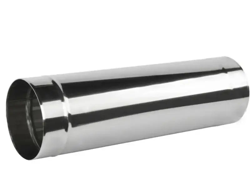 Authentic Pizza Ovens 12 inch stainless steel chimney extension pipe with slip fit ends